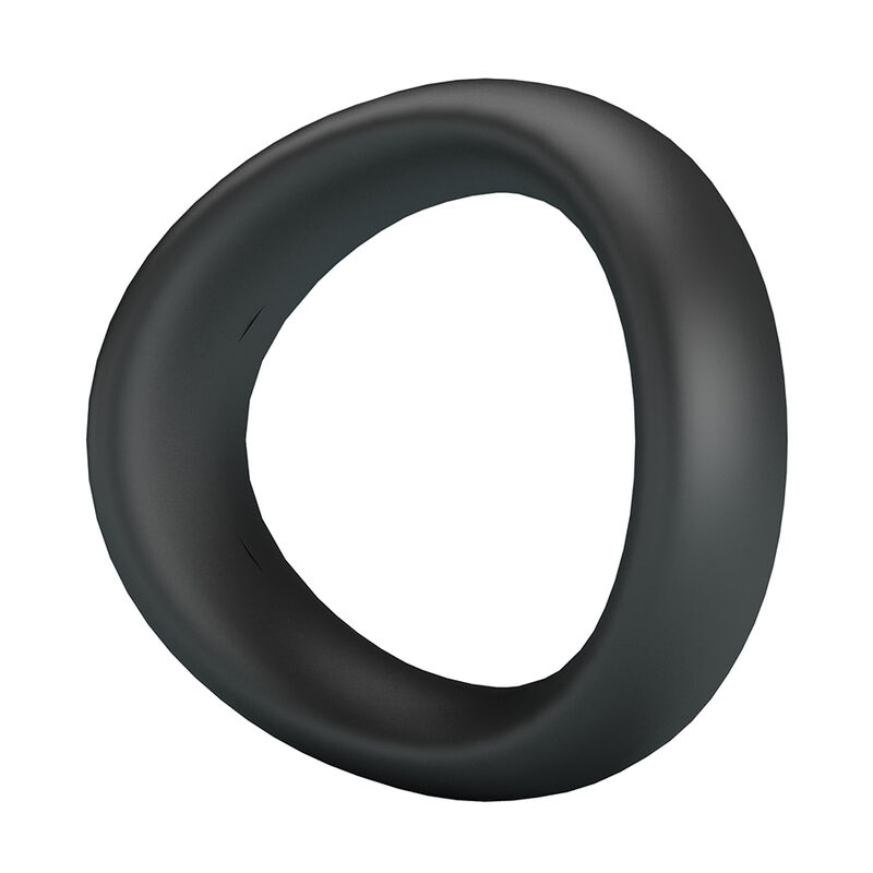 CRAZY BULL - VALEN ANELLO PER PENE ERGONOMICO IN SILICONE NERO - immagine 2