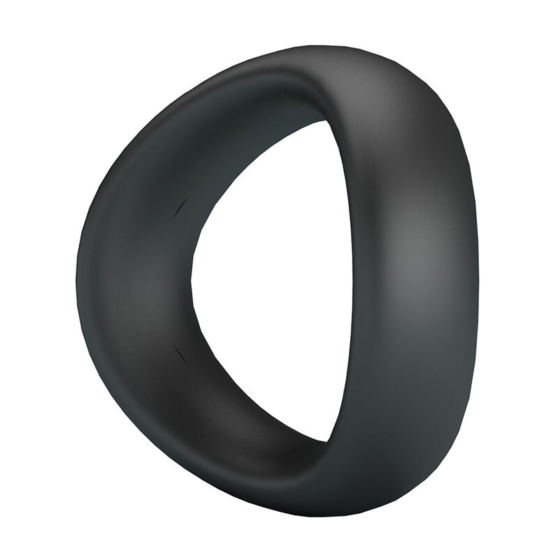 CRAZY BULL - VALEN ANELLO PER PENE ERGONOMICO IN SILICONE NERO - immagine 5