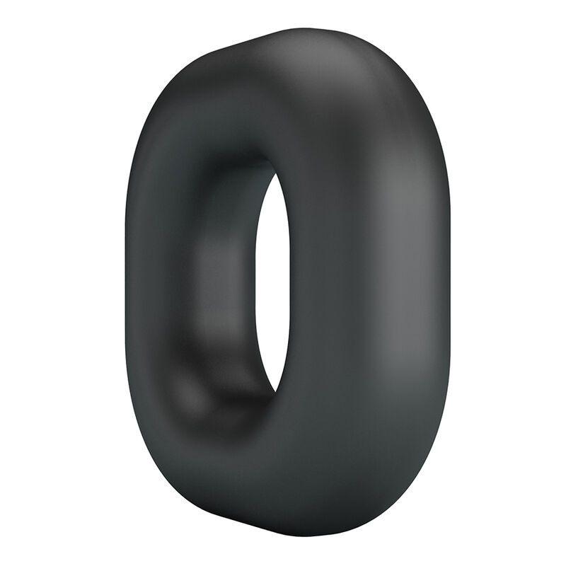 CRAZY BULL - ANELLO PER PENE WALDEN IN SILICONE SUPER MORBIDO NERO - immagine 3