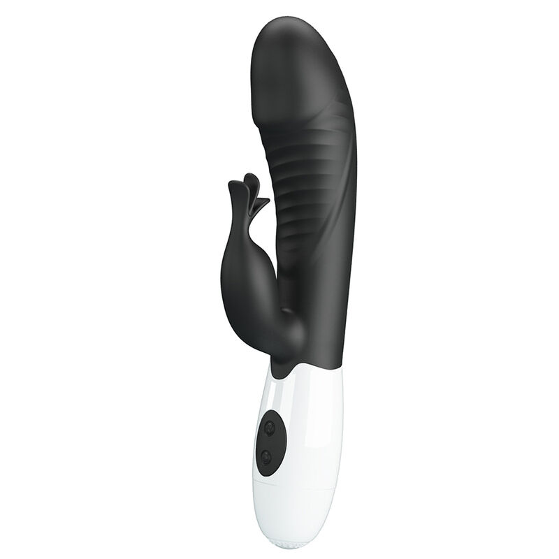 PRETTY LOVE - VIBRATORE A CONIGLIO RASMUSSEN 30 FUNZIONI NERO