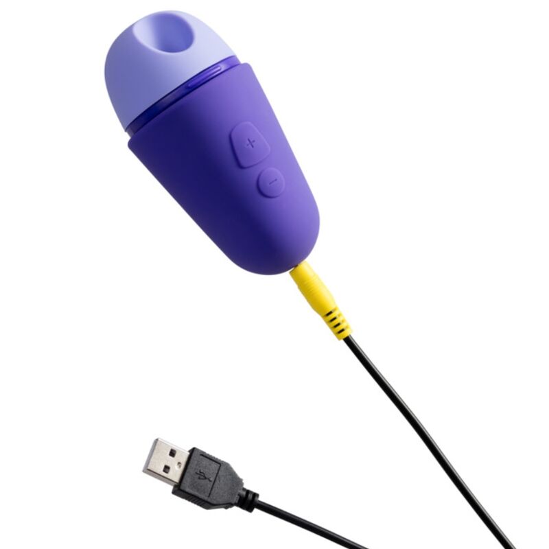 ROMP - FREE STIMOLATORE CLITORIDEO GRATUITO CON COPERCHIO, 10 LIVELLI, RICARICABILE, VIOLA - immagine 4