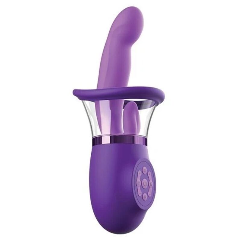 FANTASY FOR HER - VIBRATORE A CONIGLIO ULTIMATE PLEASURE PRO PLUS VIOLA 20,3 CM - immagine 2
