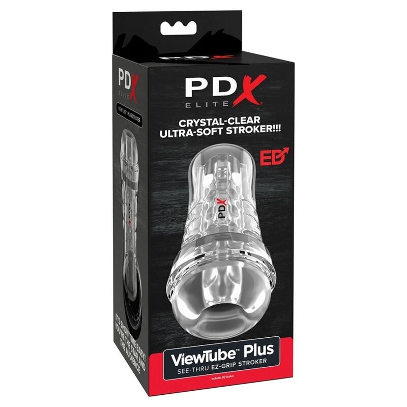 PDX ELITE - VIEWTUBE PLUS TRASPARENTE CON IMPUGNATURA EZ-GRIP, 21 CM - immagine 4