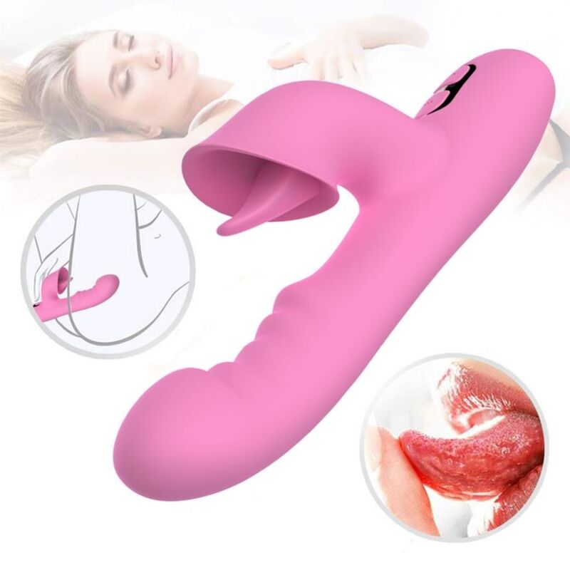 NALONE - T-MAY VIBRATORE MAGIC STICK RABBIT - ROSA - immagine 2