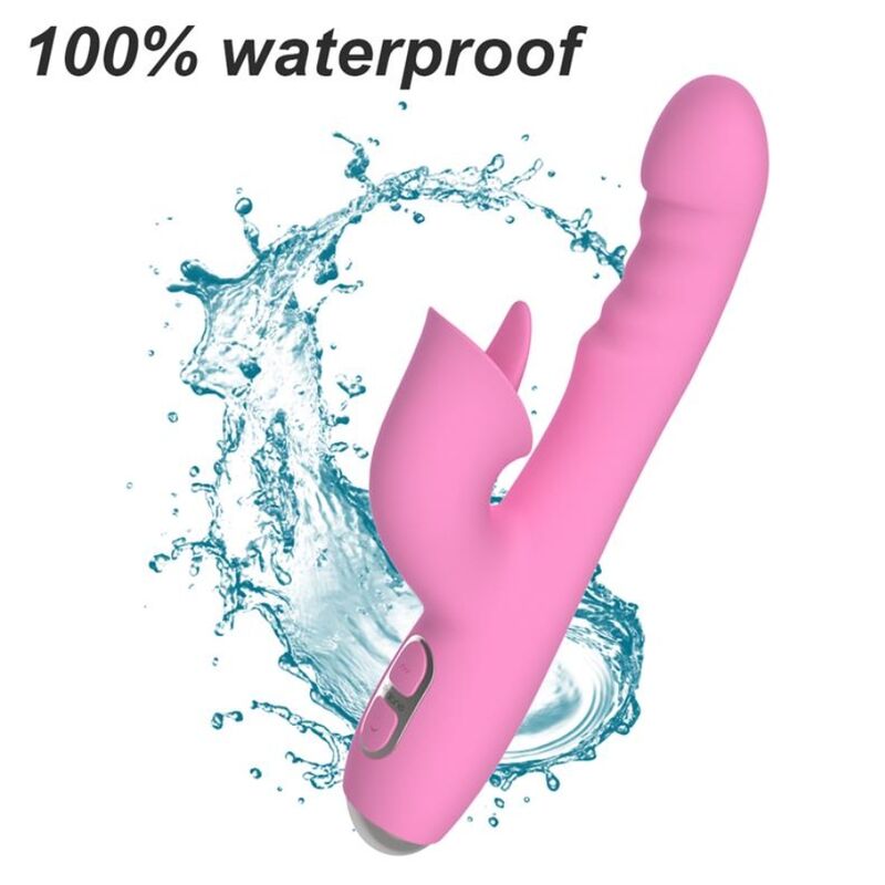 NALONE - T-MAY VIBRATORE MAGIC STICK RABBIT - ROSA - immagine 4
