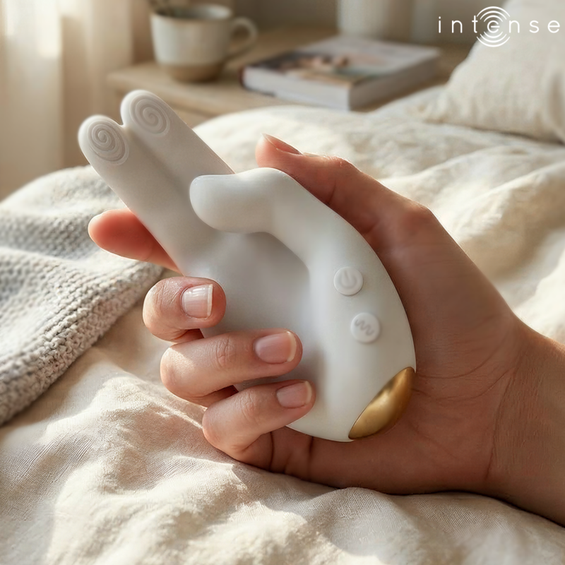 INTENSE - JIMMY STIMOLATORE MULTIFUNZIONE A FORMA DI MANO CON VIBRAZIONE E CALORE - immagine 2