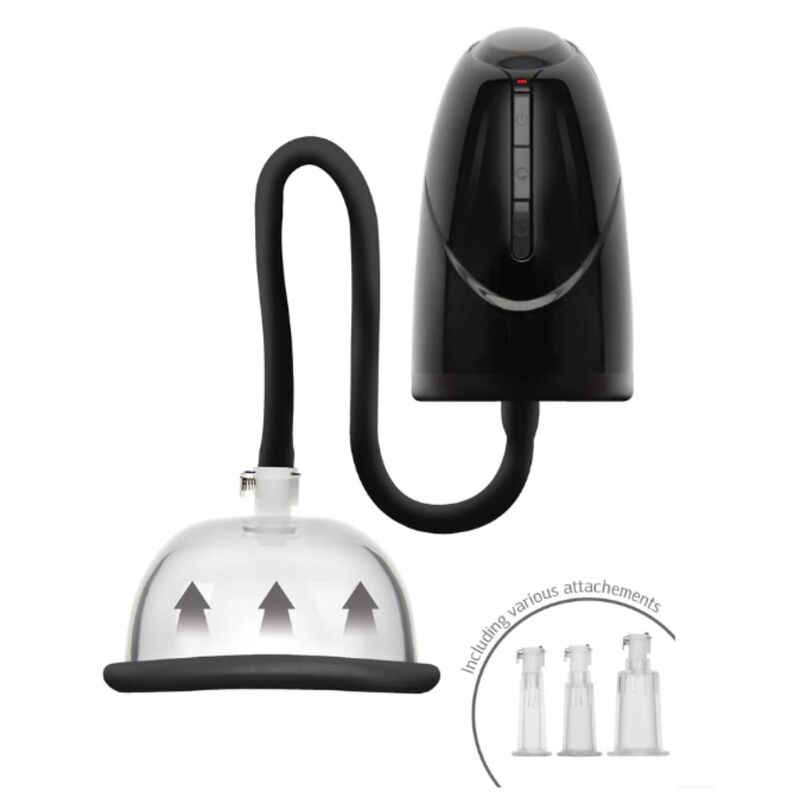 SHE.E.O - POMPA A VUOTO AUTOMATICA PER VAGINA E CLITORIDE NERA - immagine 2