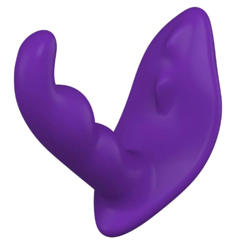 SHE.E.O - STIMOLATORE ANALE VIBRANTE ROTANTE CON TELECOMANDO VIOLA - immagine 3