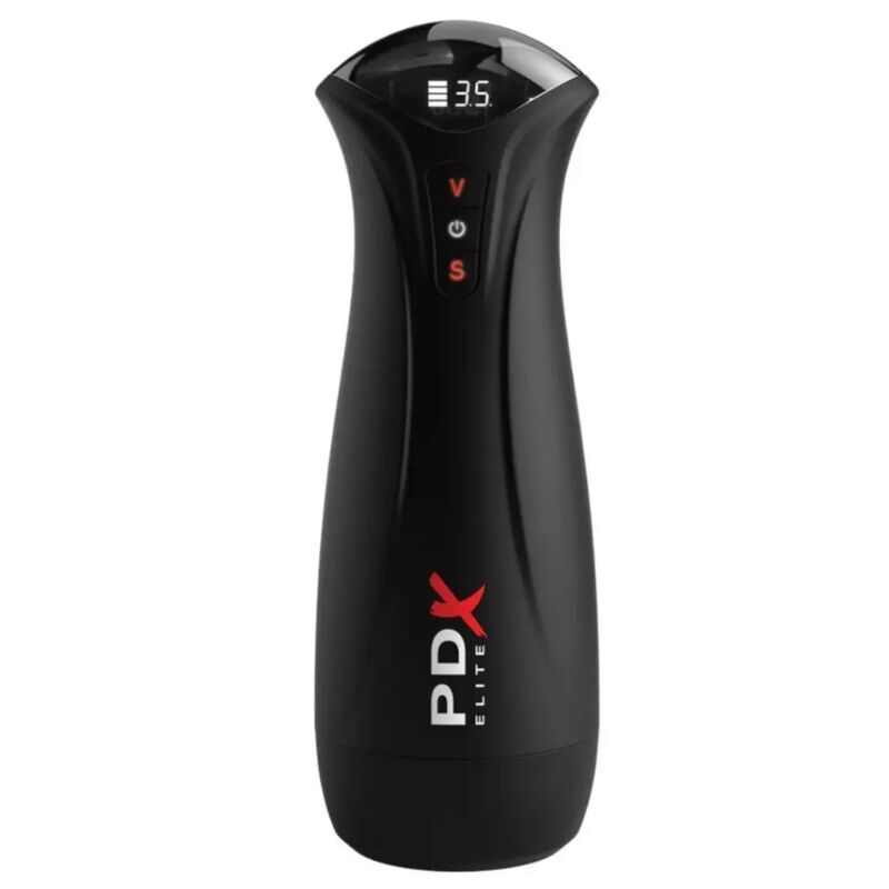 PDX ELITE - MASTURBATORE CON ASPIRAZIONE E VIBRAZIONE INTERMITTENTE FAP-GASM - immagine 2