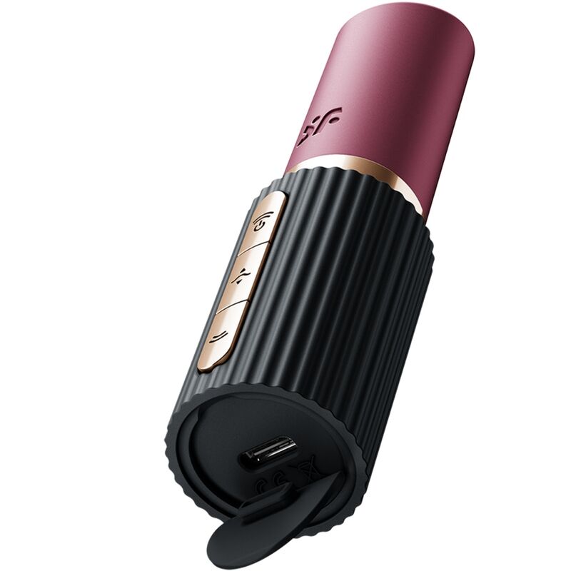 SATISFYER - PRO 2 KISS WAVE STIMOLATORE CLITORIDEO GRANATO / NERO