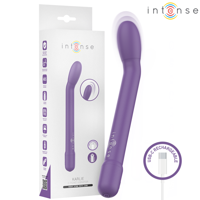 INTENSE - STIMOLATORE PUNTO G VIOLA