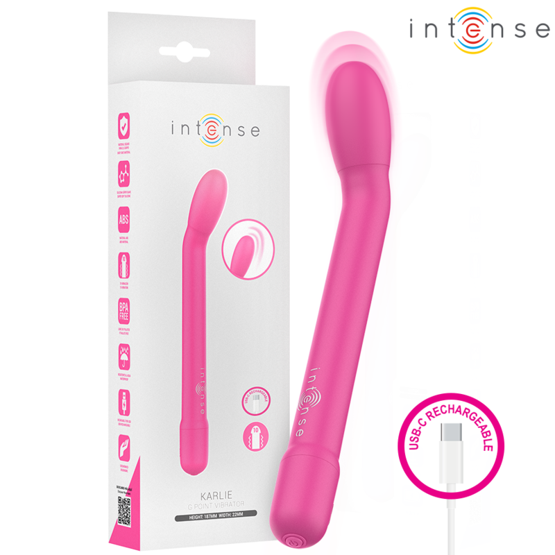 INTENSE - STIMOLATORE PUNTO G ROSA