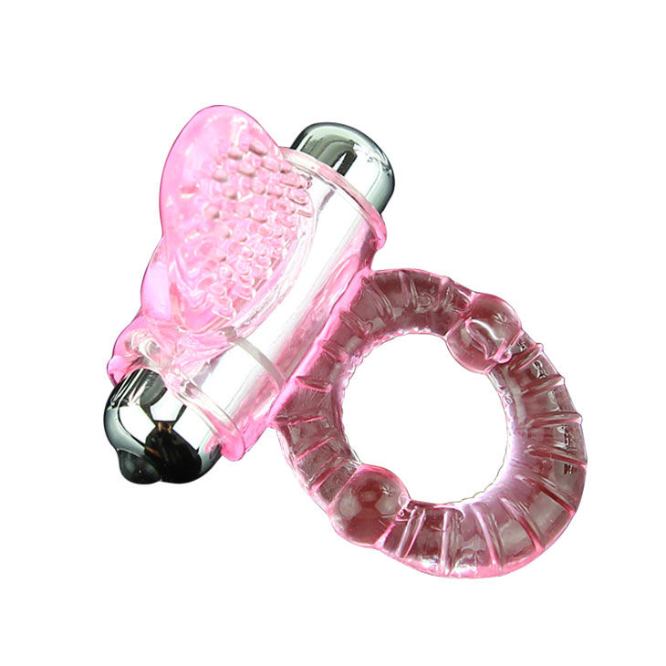 SWEET ABS 10 RITMOS RING ANILLO PENE VIBRADOR ROSA - immagine 3