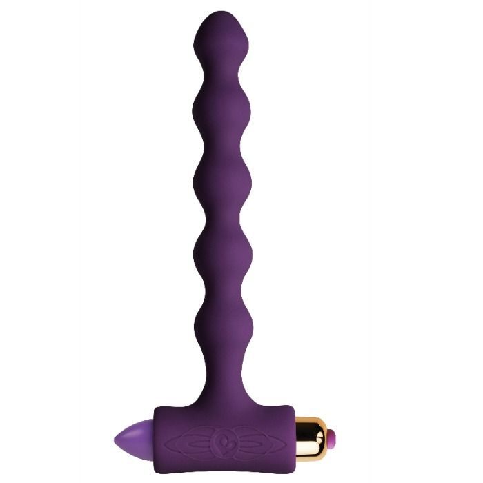 Rocks-Off - Plug Anale con Vibrazioni e Perle Petite