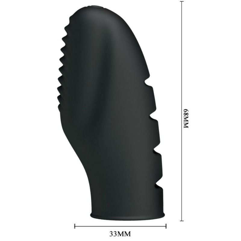 PRETTY LOVE - FLIRTAZIONE DITALE VIBRAZIONE NERO STANFORD - immagine 5