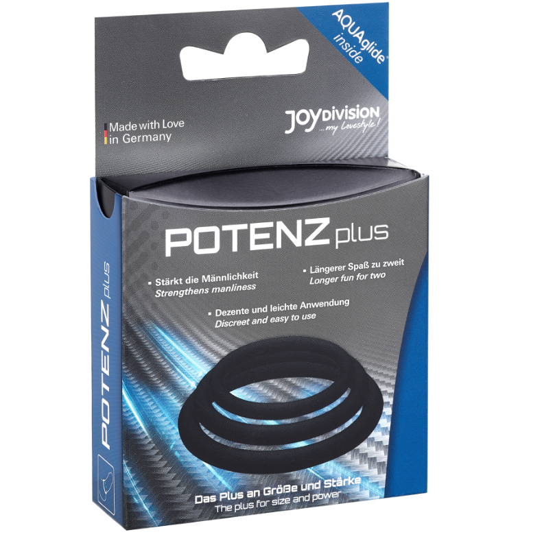 Joydivision Potenzduo - Plus Set 3 Anelli - S, M, L - immagine 3
