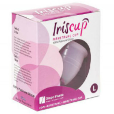 IRISCUP COPPETTA MESTRUALE GRANDE ROSA - immagine 2