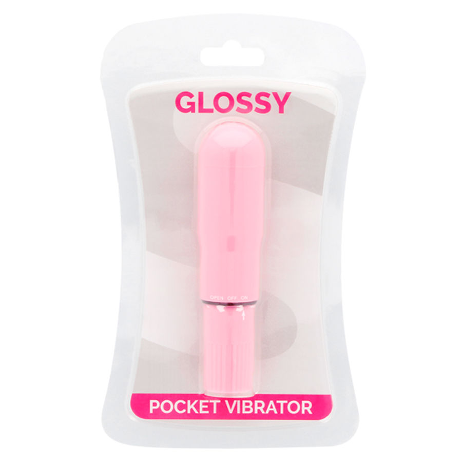GLOSSY - VIBRATORE TASCABILE ROSA - immagine 3