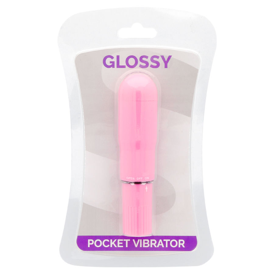 GLOSSY - VIBRATORE TASCABILE DEEP ROSE - immagine 3