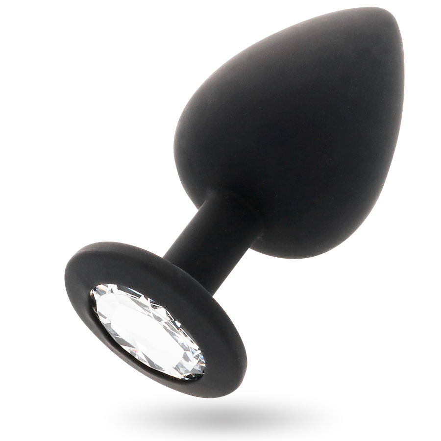 Intense – Plug Anale Shelki L – Nero 4,4 CM x 9,2 CM