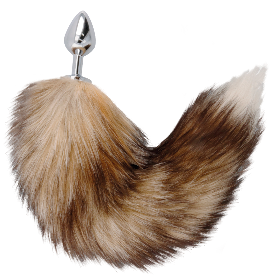 Darkness - Tail Butt Plug Anale Silver - Sensuale