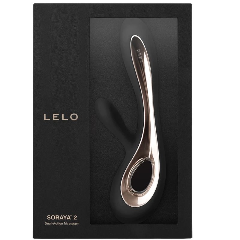 LELO - VIBRATORE CONIGLIO NERO SORAYA 2 - immagine 3