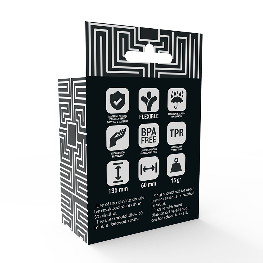 ADDICTED TOYS SET ANILLOS PENE Y TESTICULOS CLEAR - immagine 5