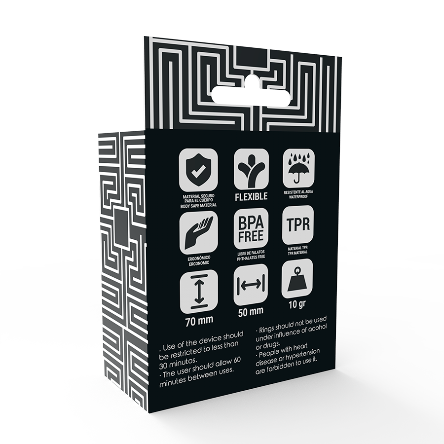 ADDICTED TOYS POTENZ SET ANILLOS PENE CLEAR - immagine 5