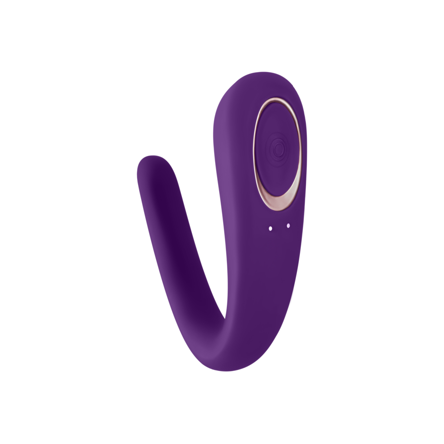 SATISFYER - VIBRATORE GIOCATTOLO PARTNER CHE STIMOLA ENTRAMBI I PARTNER - immagine 3