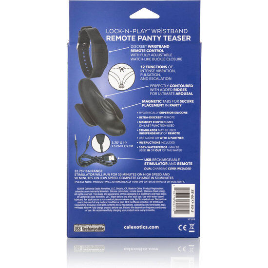 CALEXOTICS - BRACCIALE REMOTE PANTY TEASER - immagine 3