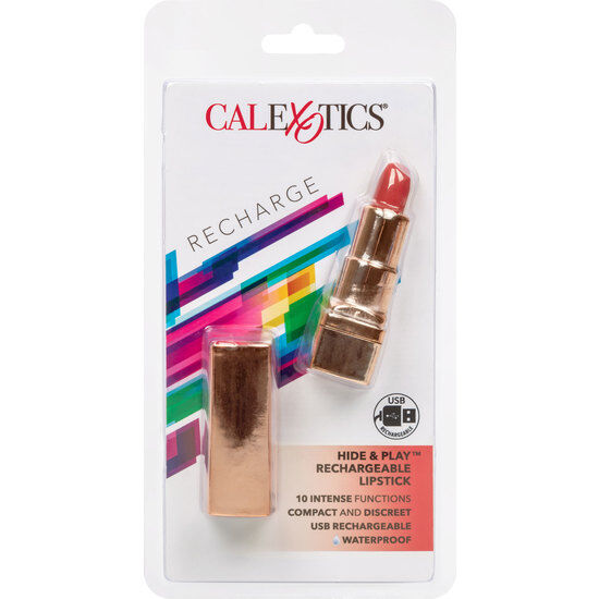 CALEXOTICS - BALA ROSSETTO RICARICABILE HIDE  PLAY ROSSO - immagine 2