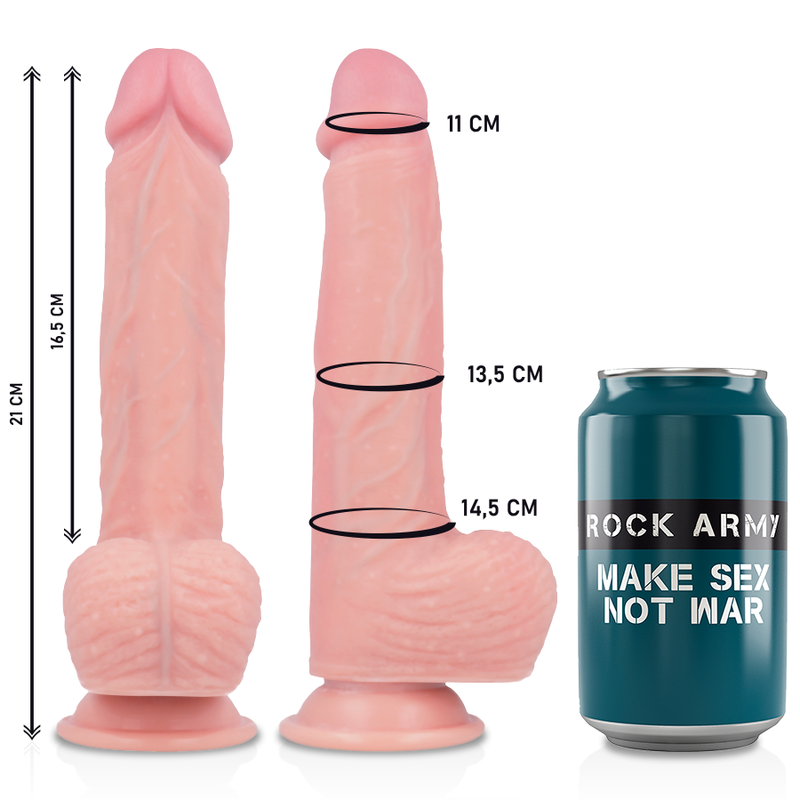 ROCKARMY - IMBRACATURA + SILICONE LIQUIDO PREMIUM SPITFIRE REALISTICO 21CM - immagine 3