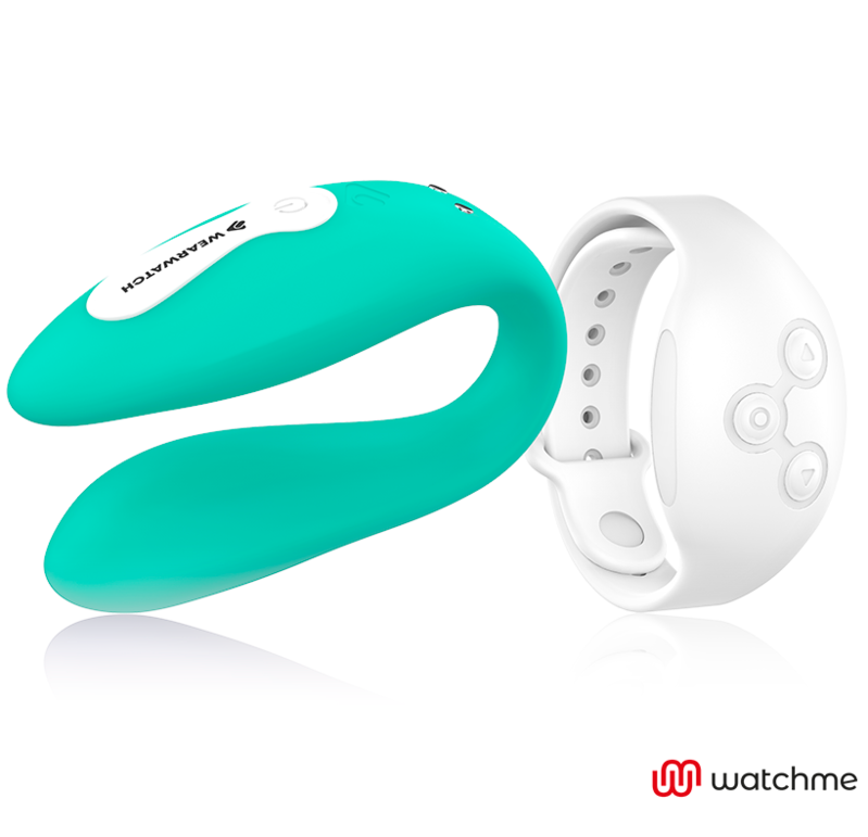 WEARWATCH DUAL PLEASURE WIRELESS TECHNOLOGY WATCHME AQUAMARINE / SNOWY - immagine 2