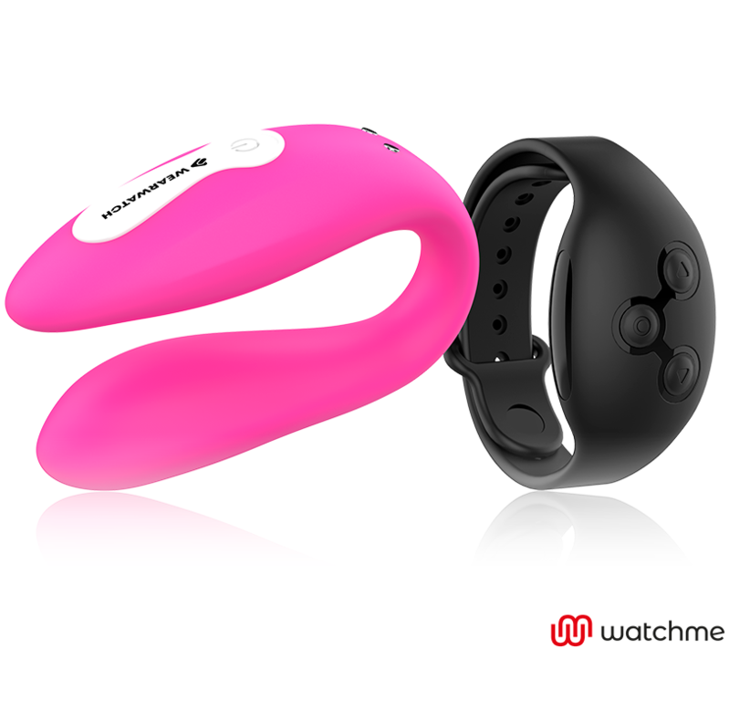 WEARWATCH - VIBRATORE WATCHME DOPPIA TECNOLOGIA FUCSIA/AZABACHE - immagine 2