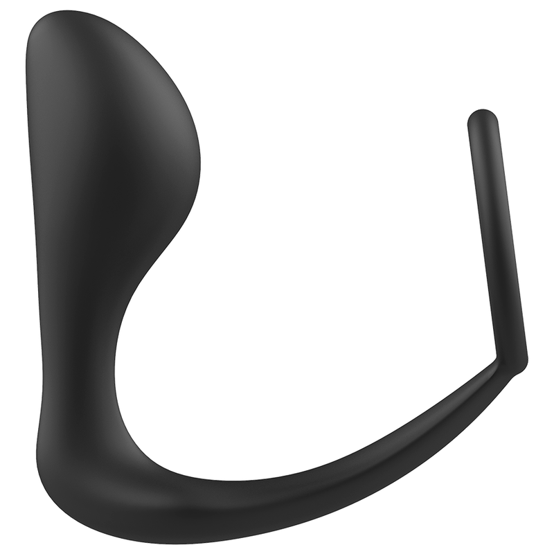 PLUG ANALE DI GIOCATTOLI addicted CON ANELLO IN SILICONE NERO - immagine 5